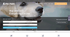 Desktop Screenshot of dogsandpuppies.co.uk