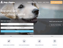 Tablet Screenshot of dogsandpuppies.co.uk